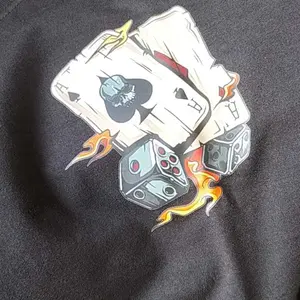 Kaos Oversize Unisex Premium Cotton 220GSM | Desain Creative Print Kekinian | Limited Edition untuk Pria & Wanita - HITAM