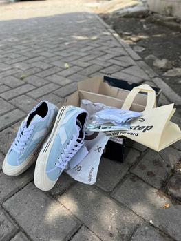 Product Review of Sepatu Kasual Quiferstep series iceblue original spatu pria wanita sekolah seoatu biru muda sekola original Shoes Casual sneakers sekolah remaja from m**3 1
