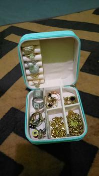 Product Review of [BISA COD] Kotak Perhiasan Box Tempat Penyimpanan Anting Cincin Kalung Emas Travel Jewelry Mini from m**s n**a 2