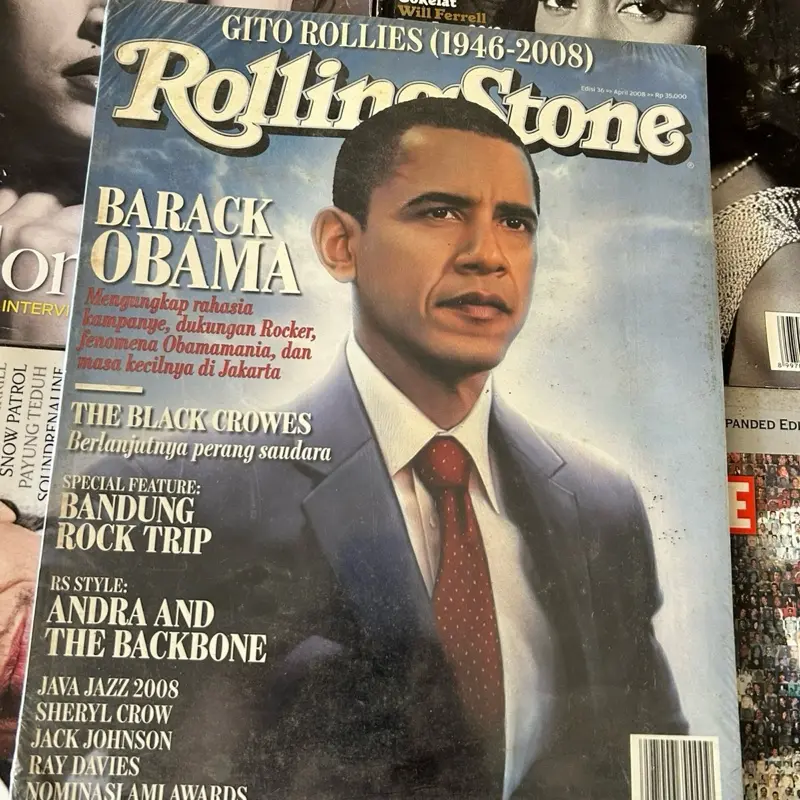 Majalah Rolling Stone - barack obama 36 april 2008
