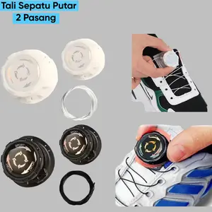Tali Sepatu Putar Automatic Rotating Shoelace Buckle - UT703