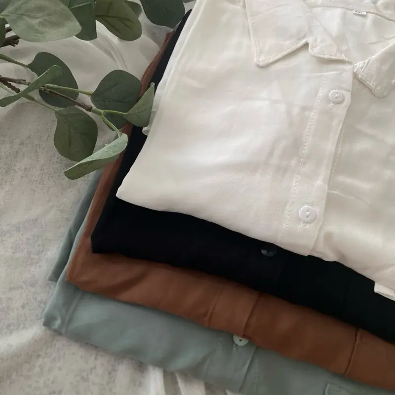 Basic Kemeja Katun Twill Premium 2
