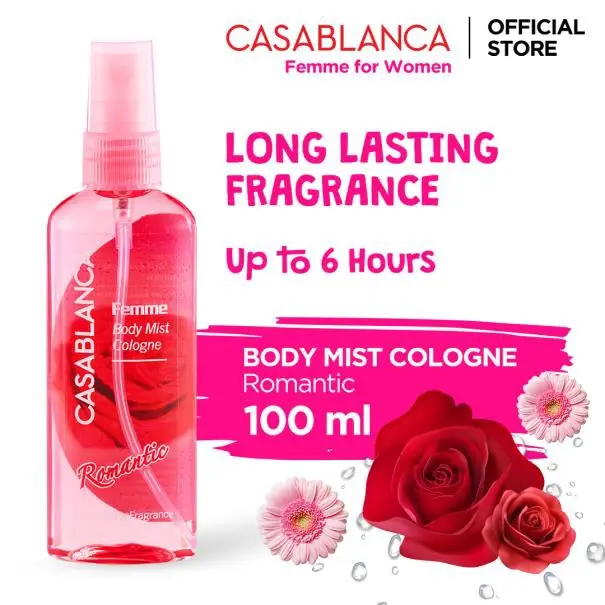 Casablanca HOMME Body Mist Cologne 100ml Perfume Tubuh Wangi ALL VARIAN 2