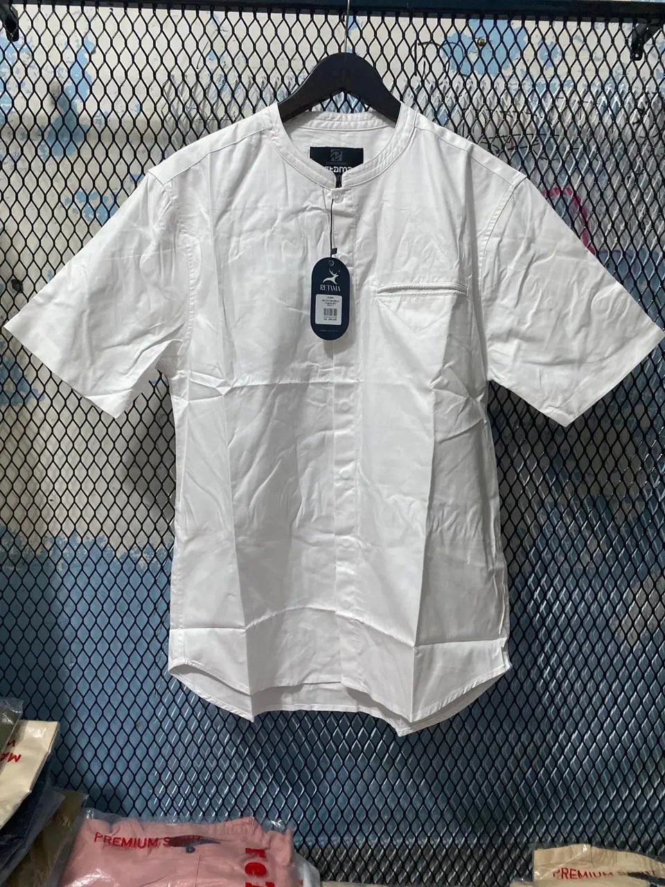 Baju Kemeja koko//kemko retama//pria dewasa// Katun Muslim Nyaman