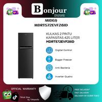 Gambar Kulkas Midea Inverter MDRT572EVF28ID 428 Liter Kulkas 2 Pintu No Frost - BLACK dari Bonjour Electronic Official Kota Depok 1 Tokopedia