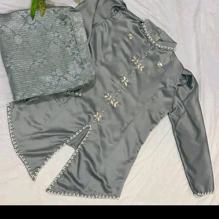 khalista one set kurung melayu baju pesta baju bradesmaid baju lamaran baju kondangan Muslim Wanita Gamis Setelan Celana Katun Panjang Dewasa Dress 3