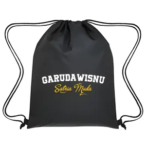 Tas Serut Garuda Wisnu Satria Muda String Bag Waterproof GWSM Original Kain Parasut Waterproof