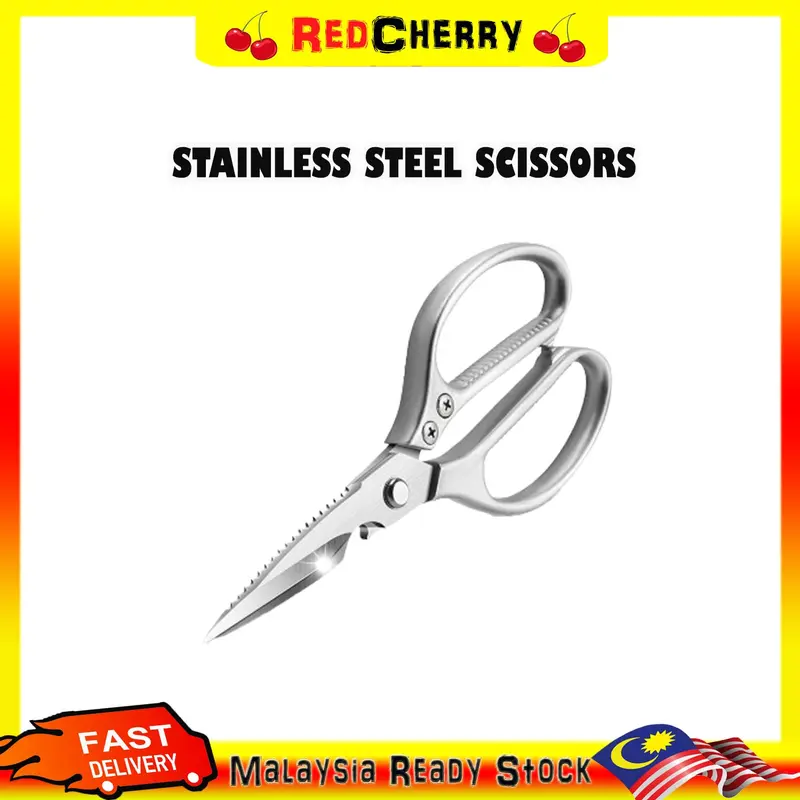 REDCHERRY Gunting SK5 Multifungsi Keluli Tahan Karat – Pemotong ...