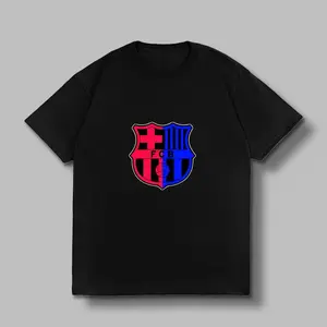 tshirt distro oblong barca lengan pendek katun sablon digital kaos dewasa cowok wanita unisex Surfing Atasan Baju Pria Casual Nyaman Cewek Harian