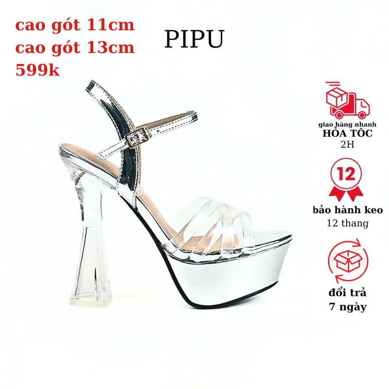giày cao gót 11cm và 13cm ,giày nữ, giày cao gót trong xuất đế đúp sandals thời trang,catwalk DéP Shoes Jean