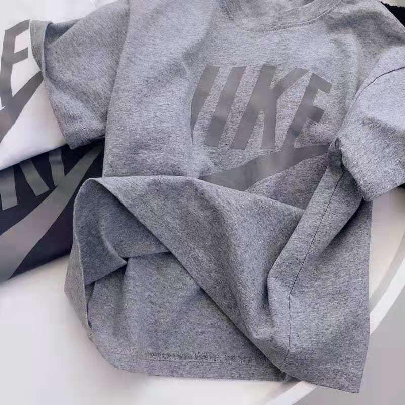 Product Introduction of Boys Summer Trendy T-shirt Top Short sleeved Loose Pullover Versatile Thin Breathable Unisex Clothes Trendy softjeansbaby 11
