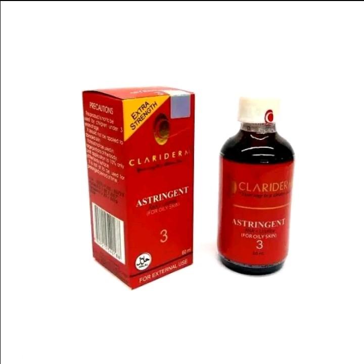 toner pembersih wajah/claridem asli ori 60 ml 1