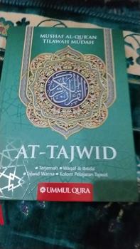 Product Review of Al-Quran At-Tajwid Ukuran JUMBO A4 HC Terjemah Waqaf Ibtida' Mushaf Al Qur'an At Tajwid Cocok Untuk Pemula Orantua Orang Tua Lansia Tajwid Warna Mudah Kolom Pelajaran Tajwid Waqof Ibtida Penerbit Ummul Qura from h**1 0