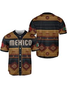 Jersey de Fútbol y Béisbol para Hombre Mexicano, Múltiples Colores, Adecuado para Juegos, Entrenamiento, Ropa Casual, Regalo Perfecto para la Familia