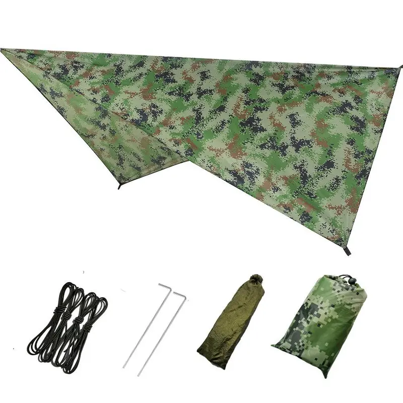 Lều Trại, Naturehike, Thiết Kế Ngụy Trang, Tấm Tấm Bạt Che Mái Nhà Trụ, Chống Thấm Nước, Thích Hợp Để Cắm Trại, Mái Hiên, Lều Bãi Biển, Y6Q2 2
