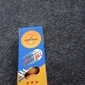 MONTANA Bola Ping Pong Tenis Meja 3 Buah Table Tennis Ball TTM-3