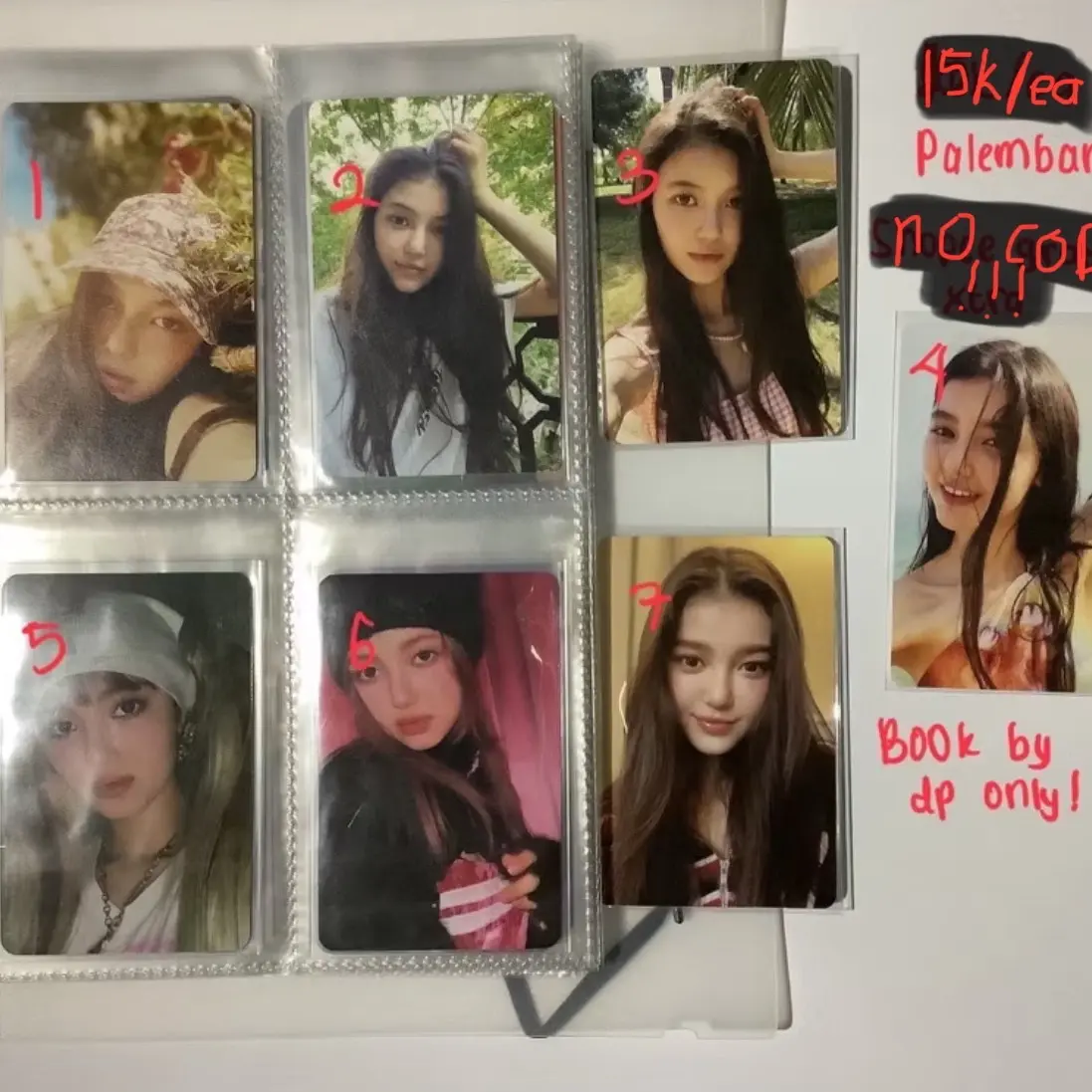 photocard danielle newjeans official photocards pc nj new jeans nwjns daniel daniele kpop korea idol group grup murah meriah murce flash sell sale jual menjual dijual di jual foto poca potokart fotocard fotokart ori original asli off ofc offc