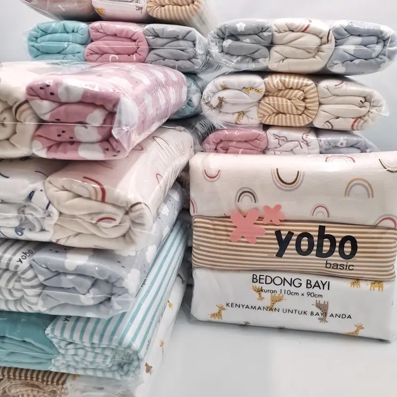 MIXED PACK YOBO Baby Swaddle Wraps Set of 3 | BEDONG BAYI (PACK)
