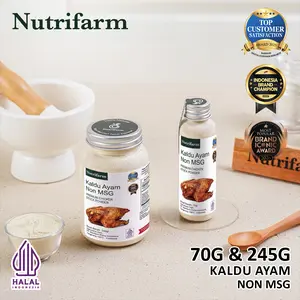 NUTRIFARM KALDU AYAM NON MSG 70G dan 245 G