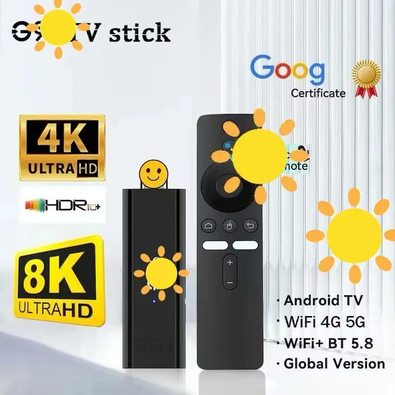 Compact Streaming TV Box | 4K Ultra HD | H.265 Decoding | 2.4G/5GHz WiFi | HDMI 2.0 | Hassle-Free Support | Easy Setup
