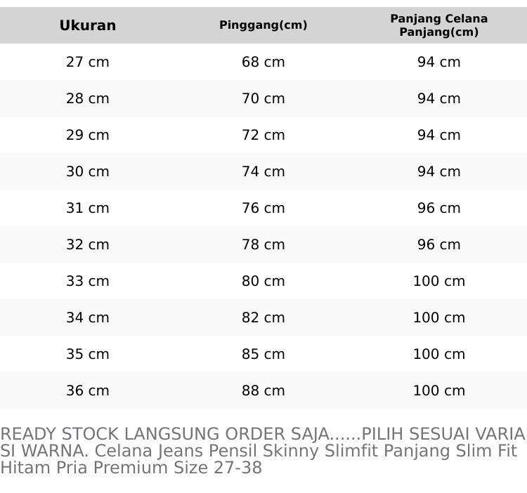 Product Introduction of celana jeans pensil panjang   Pria Skinny Slimfit Biru Stretch 0