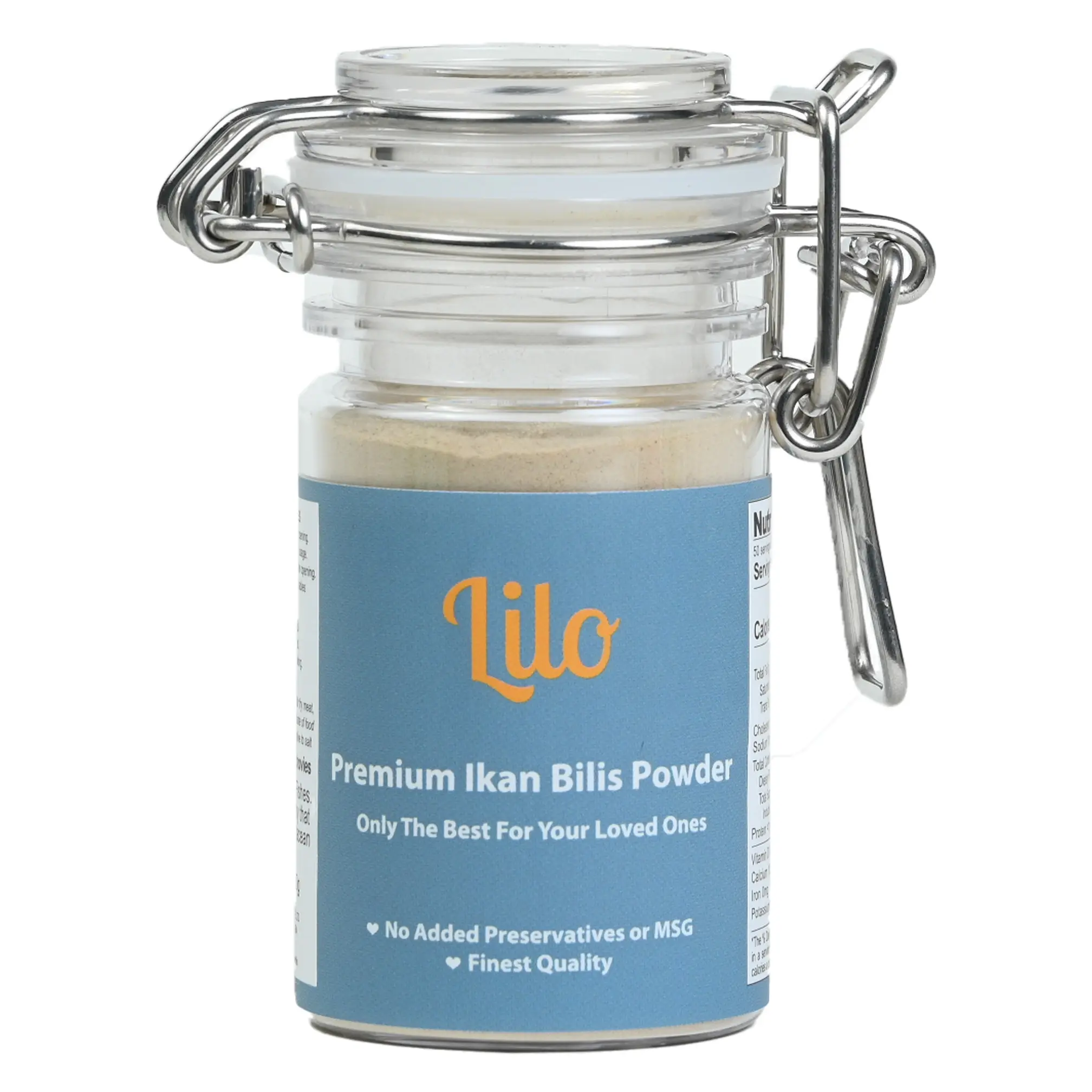 Lilo Premium Ikan Bilis Powder 50g Bottle