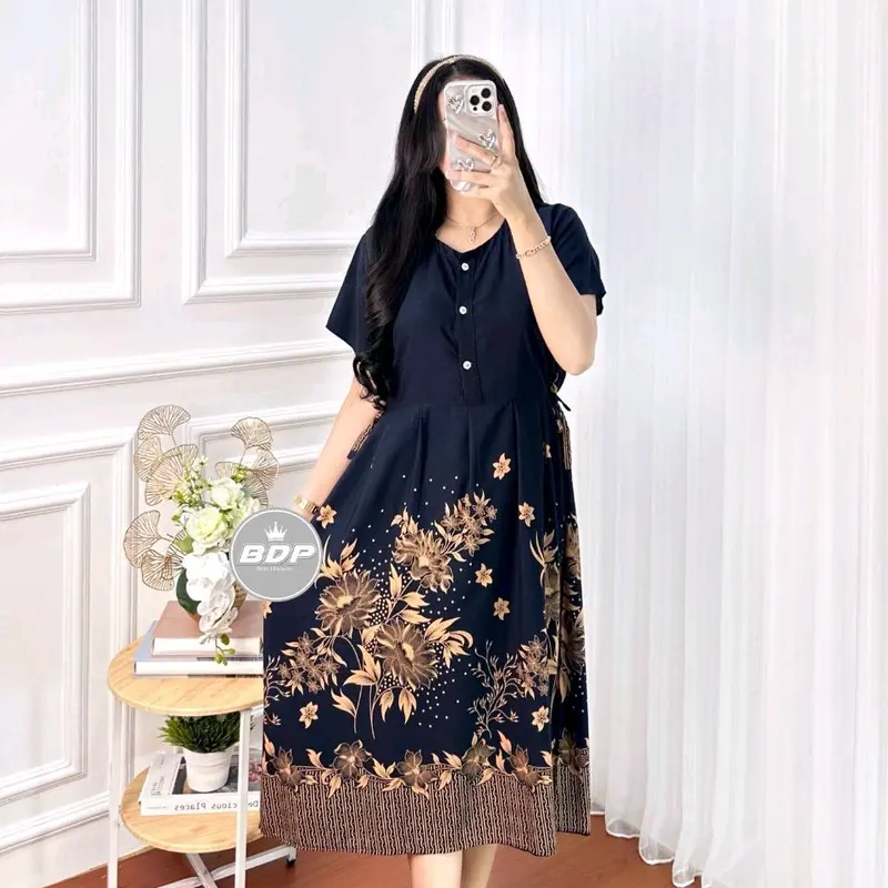 Daster Wanita Rayon Grade A Busui Resleting Depan Baju Tidur Daster Kekinian daster Cantik daster Ibu Menyusui 4