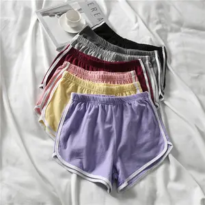 Celana Pendek Korea Wanita Hotpants Cewek Polos - Bahan Pe Rayon Tebal - Melar