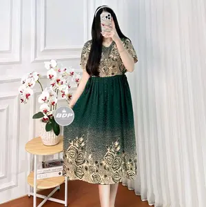 DASTER CHIBI LUNA kain rayon cibi busui Bunga Nyaman Menyusui Tidur Ruffle ini Multipak Cantik Lembut Pendek viral Kehamilan Bayi kimono