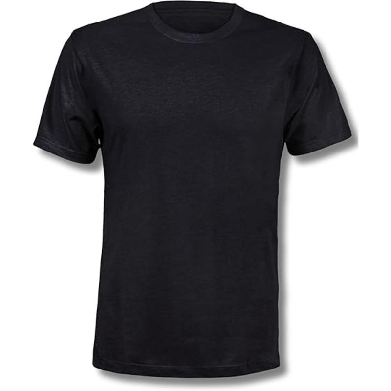Product Introduction of Menswear Basic Wear Summer Daily Wear Unisex T-Shirt - Short Sleeve Round Neck Plain Breathable in White, Black & White kendrick lamar shirt Casual Top tshirt murah 16