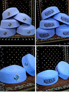 KOPYAH PUTIH MALAYSIA LOGO ALYASINI