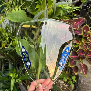 Paket Visor Aerox 155 Bening Set Baut Dan Garnish PNP Motor Yamaha Aerox Alpha Aerox New/Old Aerox 155 Series