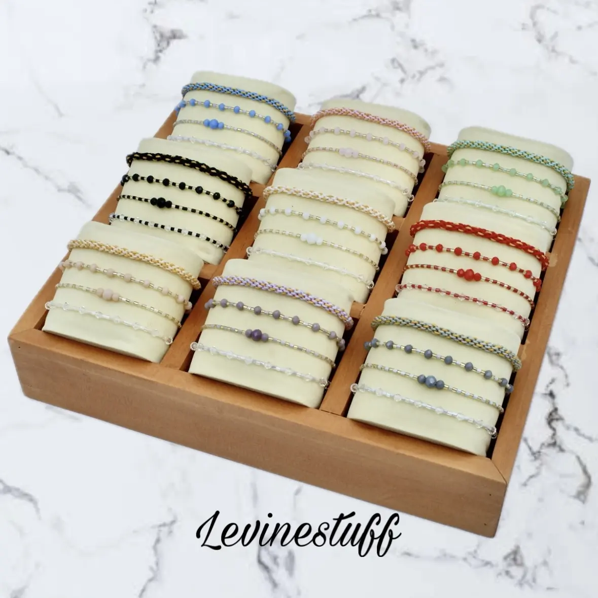 [Levinestuff] Gelang Set A Handmade Lucu Murah Satu Set Gelang Korea Bracelet