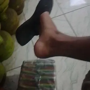 3 Pasang Kaos kaki jempol muslimah coklat telapak hitam Panjang Wanita