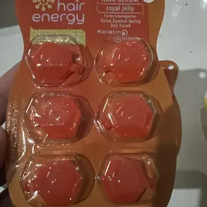Makarizo Hair Energy VITAGLITZ Hair Keratin Serum ROYAL JELLY 6 x 1 mL / Vitamin Haircare  / Treatment / Kering