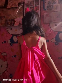 Product Review of JJAS BARBIEEE KIDS DRESS FIT 3 TO 4 and 5 to 6 YEAR OLD SPECIAL FABRIC from A**️ 2