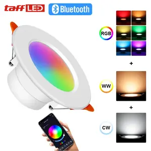 Mtos Mall- TaffLED Lampu Downlight LED Smart Bulb Bluetooth Tuya 10W RGBCW - A61