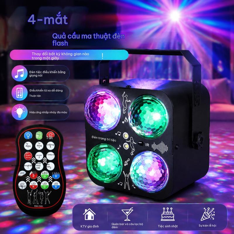 Đèn Laser LED Cỡ Lớn Tích Hợp Ánh Sáng 7 Màu Hiệu Ứng Nhấp Nháy Điều Khiển Bằng…
