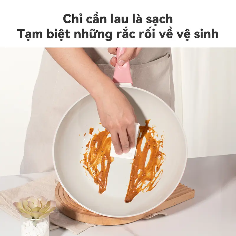 Chảo Nấu Ăn  Ecowin  Dòng Rừng  Lớp Phủ Đá Quạt Chính  Chống Dính  Có Nắp  Không Chứa PFOA Và PTFE  Thích Hợp Cho Tất Cả Bếp  Bao Gồm Bếp Ga Và Bếp Cảm Ứng 1