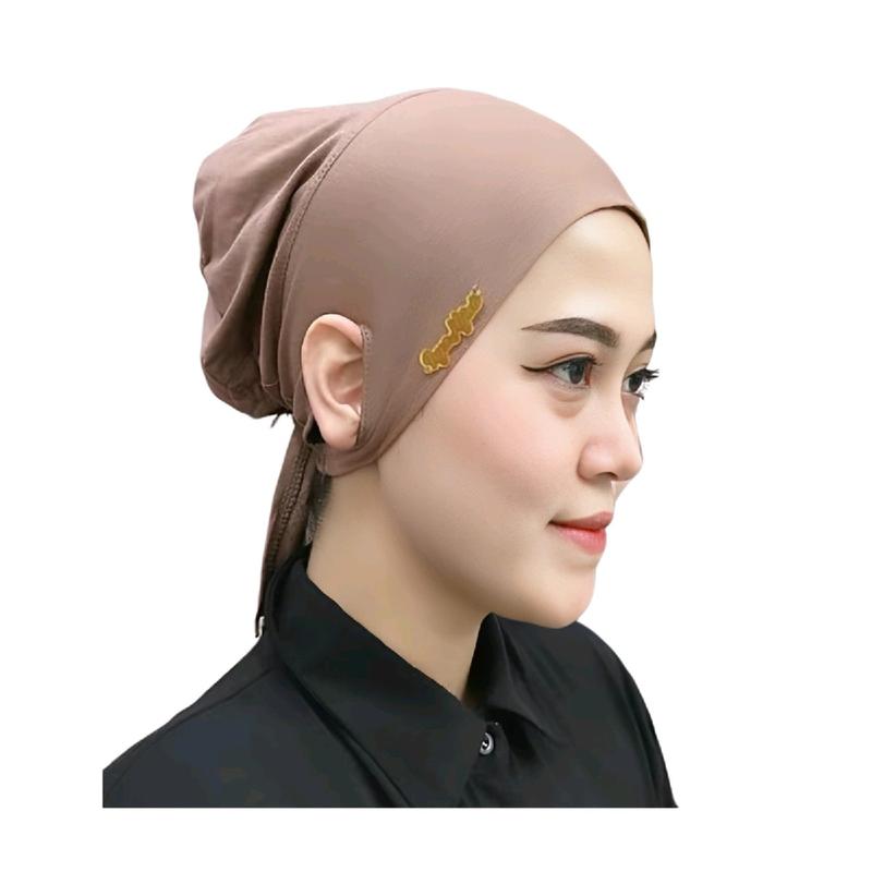 Ciput anti pusing ciput anti budeg ciput lubang telinga daleman kerudung anti pusing Jilbab 7