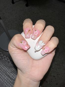 Product Review of [13.8-SD] 11 fingers  interchangeable Handmade Nail Press On Nails  IF you buy more ,surprise more! from G**n 2