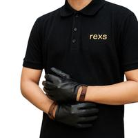 Gambar Rexs Gloves – Sarung Tangan Motor Kulit Asli Pria Wanita |Full Finger, Stylish & Safety & Elegan - Hitam Coklat - M dari Rexs Official Kota Administrasi Jakarta Selatan 1 Tokopedia