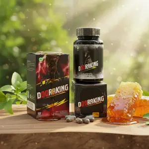 DOORAKING BLACK HONEY - Isi 50 Kapsul Original Premium Bisa COD Madu Bubuk Herbal Alami Kesehatan Versi 1 Botol Premium Original
