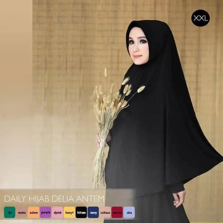 Kerudung Hijab Instant Nizam Bergo Jumbo (B) 6