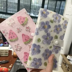 Kolbuk Photocard Album foto 2r Waterproof 240 Slot Buku Album Tempat Photocard holder Motif Buah Lucu Book Binder Photocard Holder