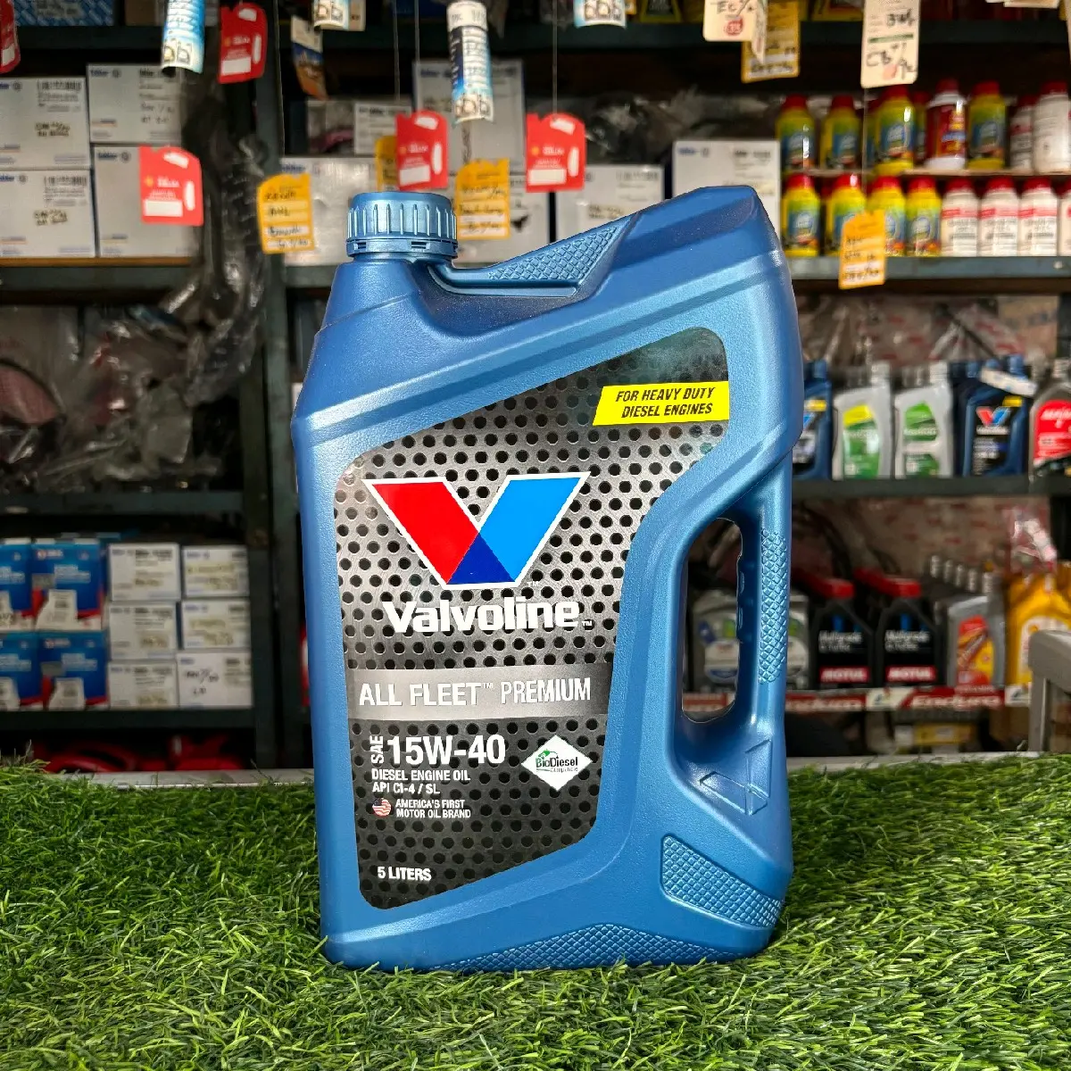 OLI VALVOLINE DIESEL ENGINE OIL SAE 15W-40 API CI-4 /SL AMERICA OIL BRAND ORIGINAL 100% ASLI 5L