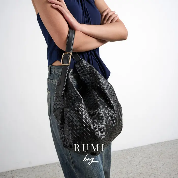 NEW!!! Rumi - AMRETA - HOBO BAG - SHOULDER BAG - SLING BAG - HAND BAG - TAS IPAD FIT 10 INCH