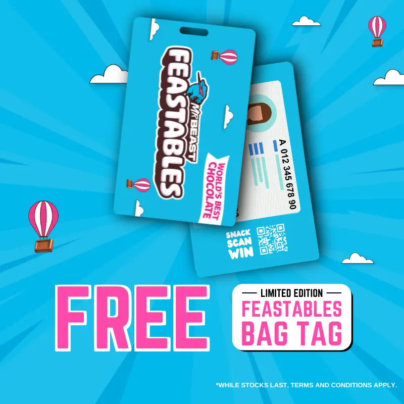[GWP] Feastables Bag Tag - NOT FOR SALE