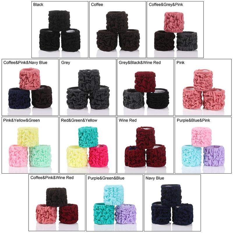 Scrunchie Dây Cao Su, Phụ Kiện Thời Trang, Co Giãn Rộng, Dây Buộc Tóc, Dây Buộc Tóc Đuôi Ngựa, Dây Buộc Tóc 4