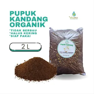 VitaMol - Pupuk Kohe Kambing Halus Siap Pakai  1 kg Media Tanam Organik bahan nutrisi alami untuk tanaman optimal Kualitas Tinggi